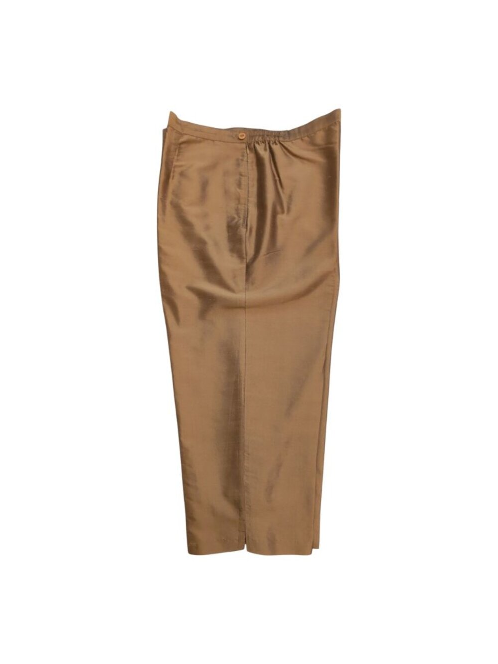 Bozaglo 100% Silk 2-Piece Set Shirt Pants Womens Size L/XL - Picture 7 of 14
